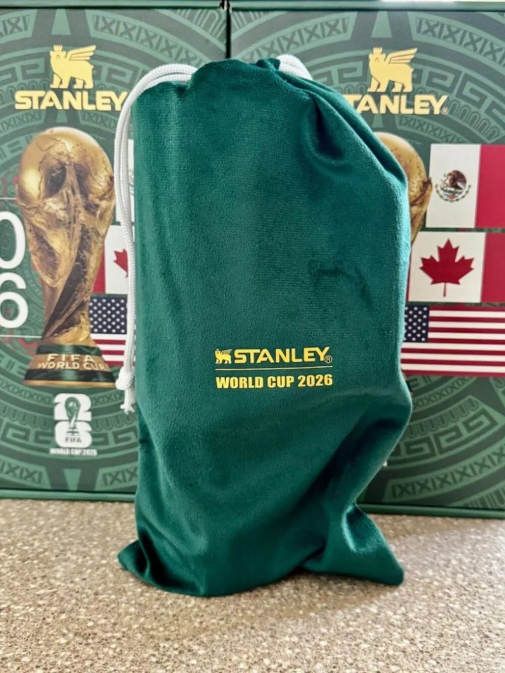 Limited Edition Mexico World Cup 2026 Stanley Soccer Tumbler - Picture 2 of 3